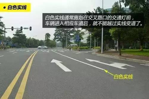 哪些标线不能压? 哪些行为属于“违反禁止标线指示”?