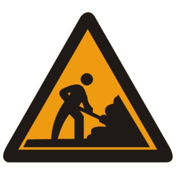 <b>道路施工标志</b>标志图片