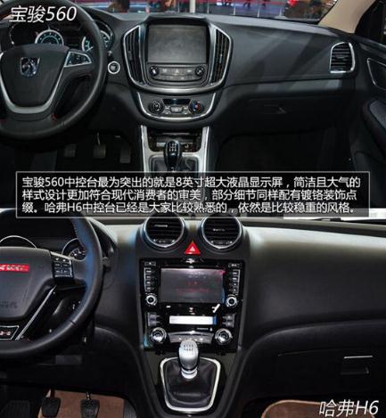 宝骏560和哈弗h6哪个好,哈弗h6就是神话(谁与争锋)