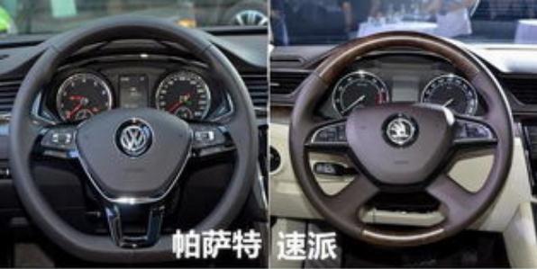 帕萨特和速派哪个好,难分胜负(轮胎有差异)