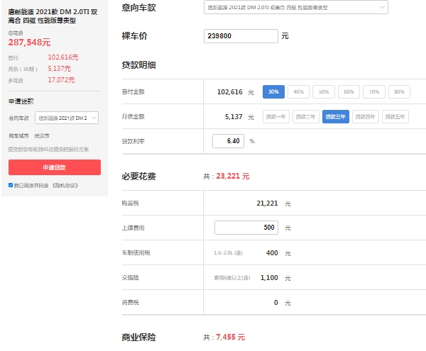 比亚迪混动七座车型价格表,仅一款唐DM-i售价20万起