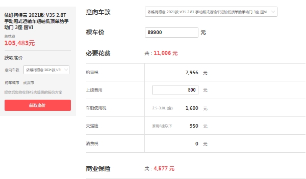 依维柯4米2厢式货车报价,依维柯得意报价仅10万起