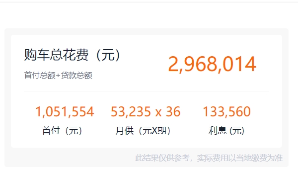g63落地价大概要多少 全款买车落地283.44万元(分期首付105.15万)