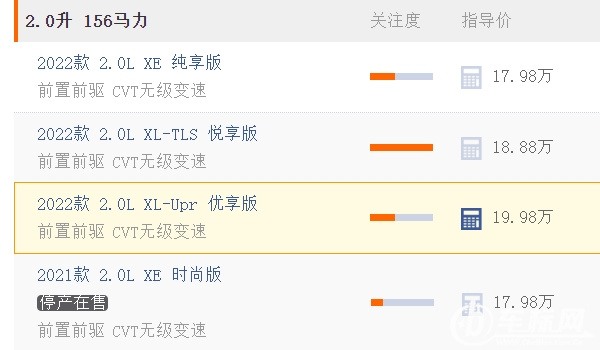 日产天籁裸车价 新车售价15.98万元(全款落地17.45万元)