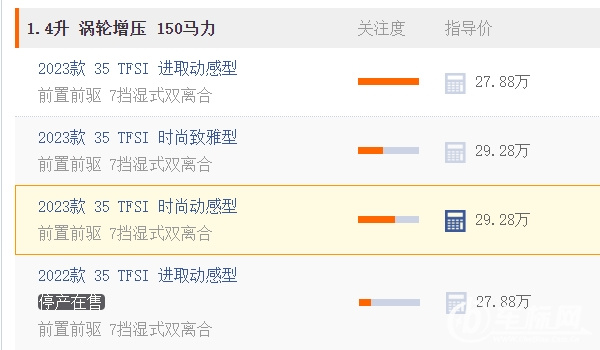 奥迪q3多少钱 新车售价27.88万元(分期首付10.61万元)
