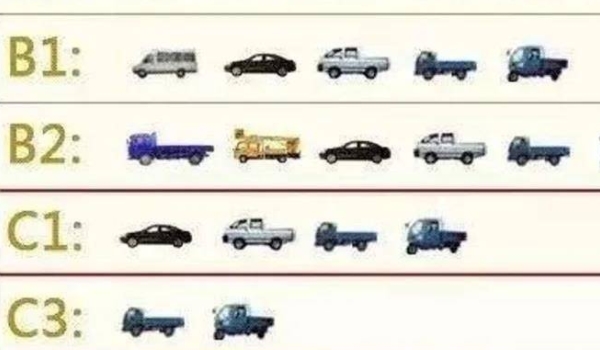 c1驾照能开什么车 小、微载客车（轻、微载货车，轻、小、微型作业车）