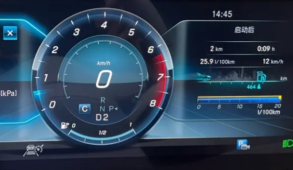 车子仪表盘显示ODO什么意思 是车辆的行驶总里程（记录使用）