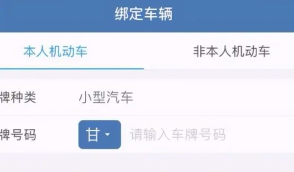 12123怎么绑定第二个机动车 选择“备案更多机动车”,填写车辆信息