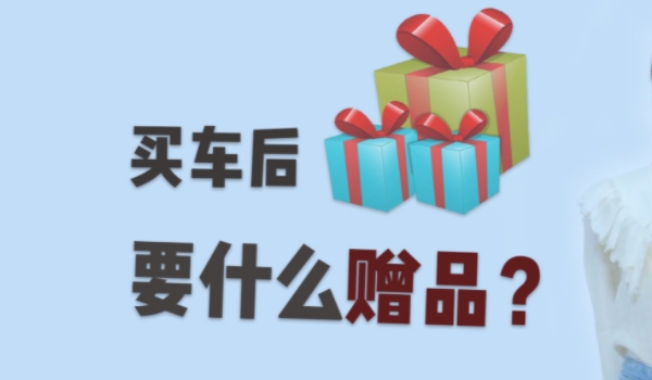 买车赠品一般都有什么 包括免费保养、车辆装饰品,油卡或保养券